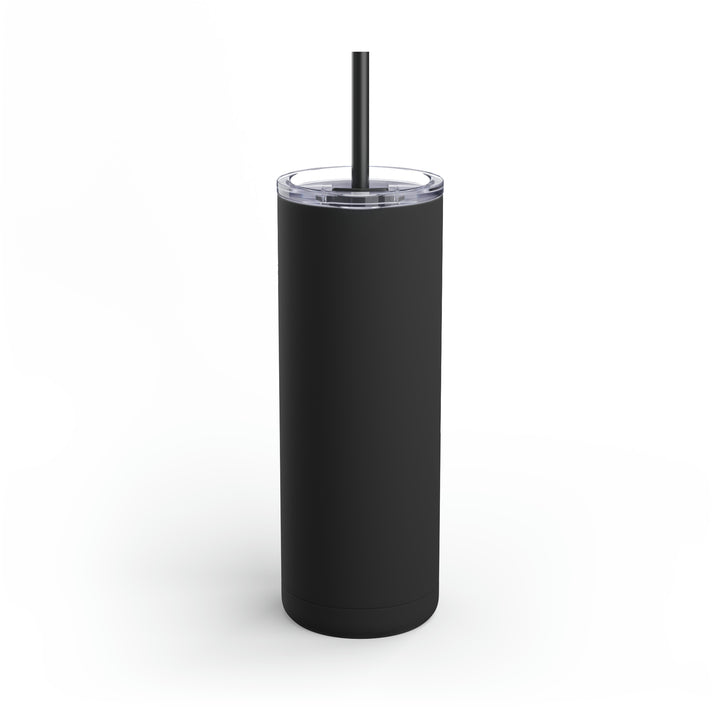 POWER L Maars Maker Skinny Matte Tumbler, 20oz (HORIZONTAL LOGO)