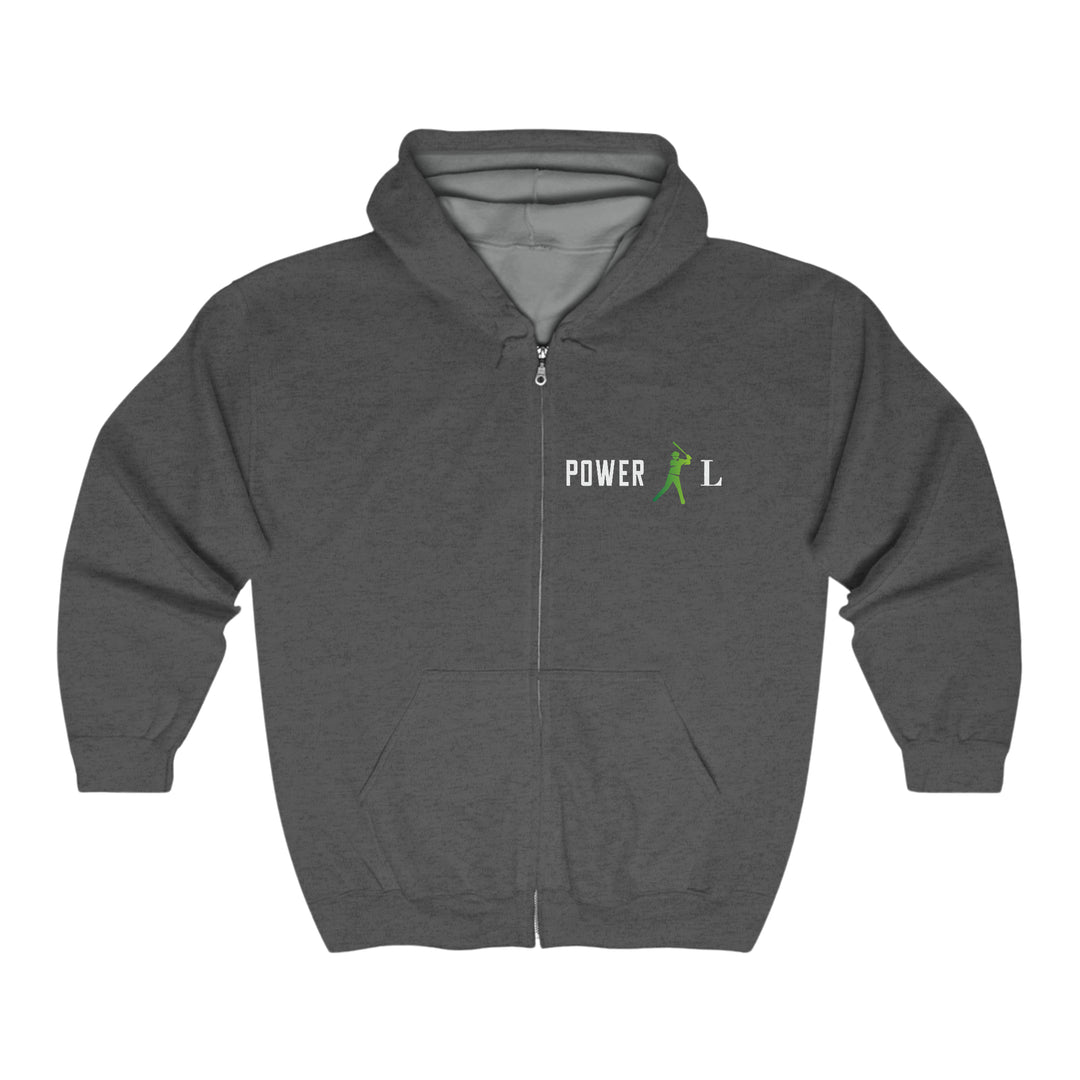 POWER L - Unisex Heavy Blend™ Full Zip Hooded Sweatshirt