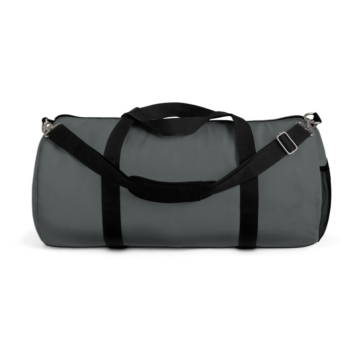 POWER L Duffel Bag GREY - BLACK LOGO