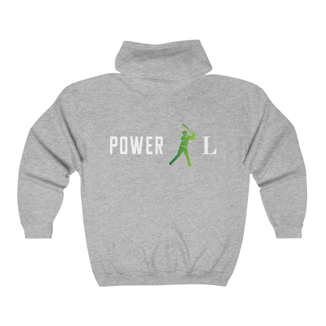 POWER L - Unisex Heavy Blend™ Full Zip Hooded Sweatshirt