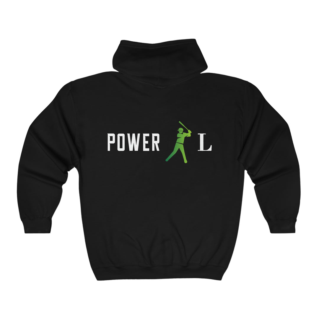 POWER L - Unisex Heavy Blend™ Full Zip Hooded Sweatshirt